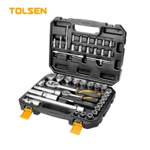 Набор торцевых головок 45шт TOLSEN 15142