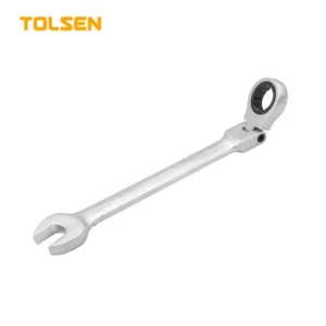 Трещоточный ключ с шарниром17мм TOLSEN  15243