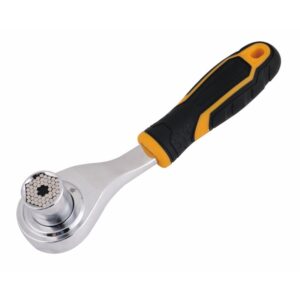 Реверсивный ключ (трещетка) универсальный  7 -19мм (1/4”-3/4”).   HOTECHE   200001