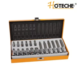 Набор торцовых бит TORX  1/4“-1/2”, 18 шт.  HOTECHE  203202
