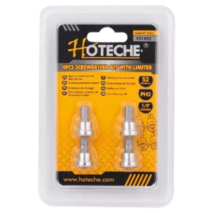 Набор бит  PH2-25мм  4шт  HOTECHE  251022