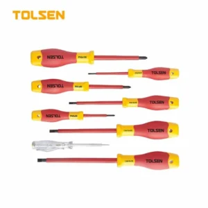 Набор диэлектрических отверток 8 шт, VDE/GS. TOLSEN V32408