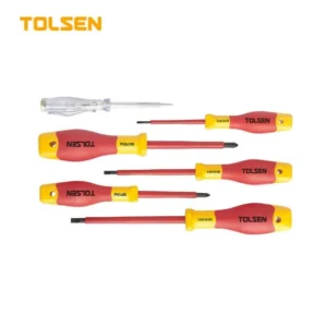 Набор диэлектрических отверток  6 шт, VDE/GS.  TOLSEN   V33506
