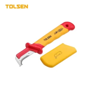 Нож изолированный с пяткой TOLSEN v51416