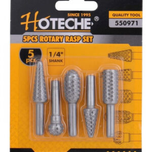 Набор шарошек 1/4", 5 шт. HOTECHE 550971