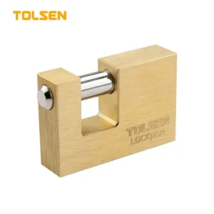 Замок навесной латунный 80мм TOLSEN  55119