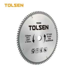 Диск пильный по аллюминию 254мм х 80T х 30мм. TOLSEN 76560