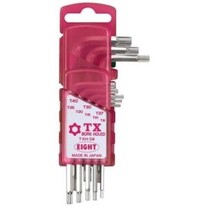 Набор Torx ключей TXH-S8. Сделано в Японии