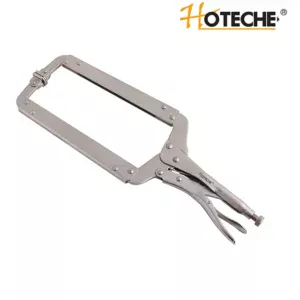 Плоскогубцы с зажимом (сварочный зажим) 18"/ 450мм.  HOTECHE   110718