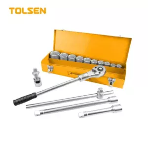 Набор торцовых головок 3/4", 15 шт TOLSEN 15148