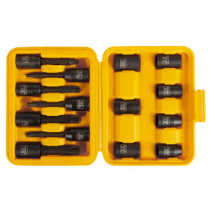 Набор торцовых бит Е-типа  и  TORX  бит из 14 штук  1/2".  HOTECHE 206203