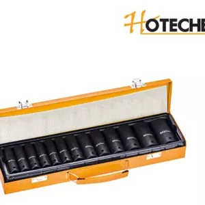 Набор ударных головок  глубоких  1/2", 10 шт.  HOTECHE  206402
