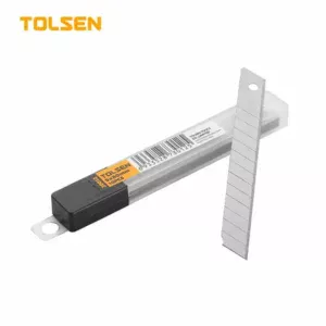 Лезвия для ножа 9х80мм, 10 шт.  TOLSEN  30012