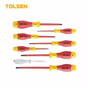 Набор диэлектрических отверток 8 шт, VDE/GS. TOLSEN V32408