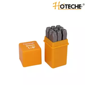 Штамп ударный 3 мм, 9шт. HOTECHE 392009