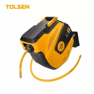 автоматическая катушка с пневматическим шлангом 15м TOLSEN 73159