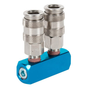 двухходовая быстроразъемная муфта 1/4".  HOTECHE  A832026E