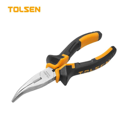 Длинногубцы изогнутые 160 мм. TOLSEN 10008
