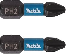 Бита Impact Black PH2, 25 мм, Makita B-6361 2 шт.