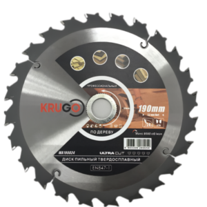 Диск по дереву  210 x 2.4/1.6 x 36T x 30mm Crugo WA210036