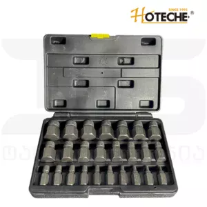 Набор винтовых экстракторов 25шт HOTECHE  610204